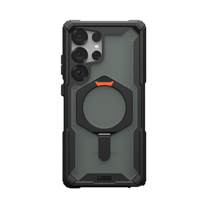 Удароустойчив хибриден кейс с MagSafe за Samsung Galaxy S25 Ultra - UAG Plasma XTE MagSafe Case (черен)