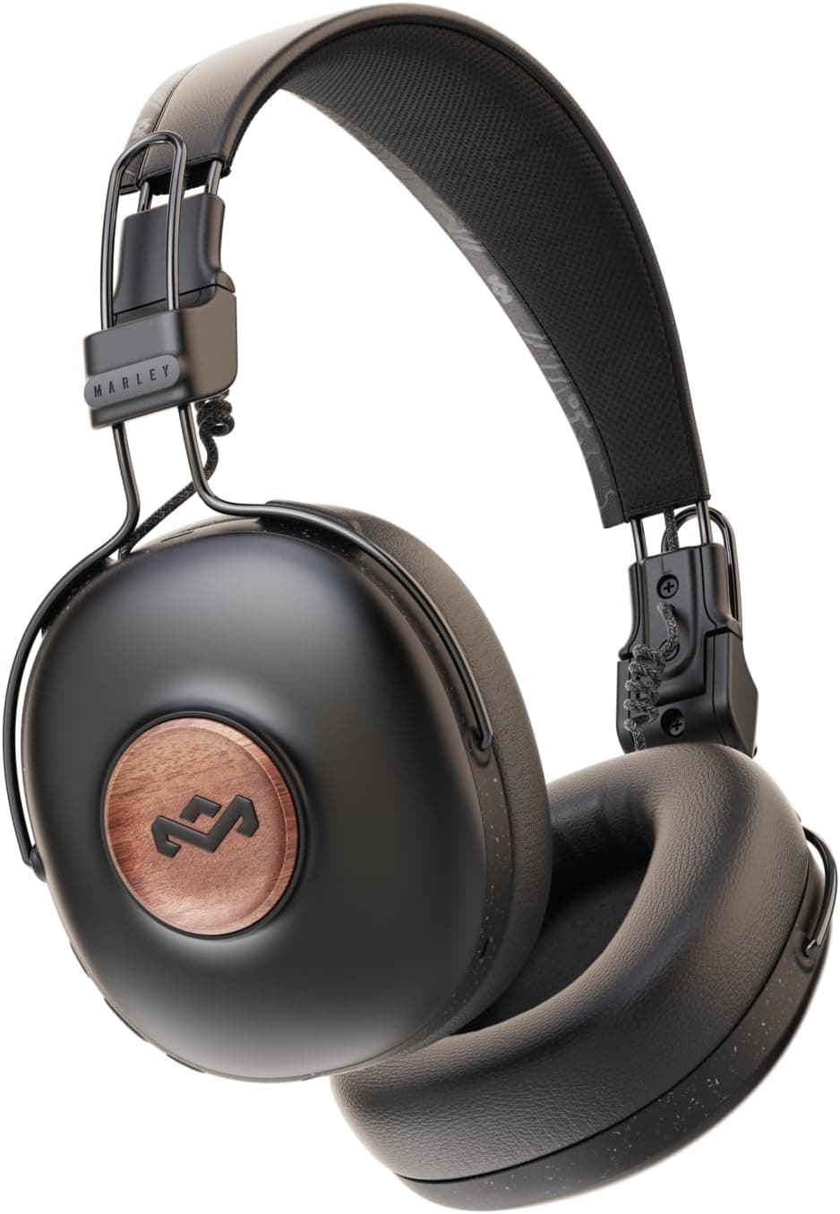 Слушалки House Of Marley Positive Vibration Frequency, безжични, Bluetooth, микрофон, до 34 часа време на работа, контрол на звука, черни