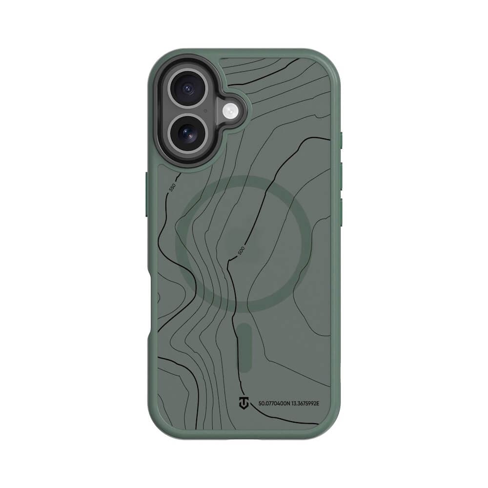 Хибриден удароустойчив кейс с MagSafe за iPhone 17 - Tactical MagForce Hyperstealth Sika Cover (тъмнозелен)