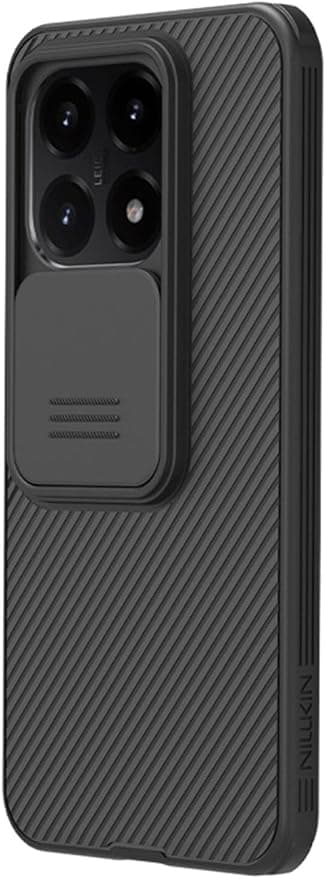 Хибриден удароустойчив кейс за Xiaomi 15T - Nillkin CamShield Pro Case (черен)