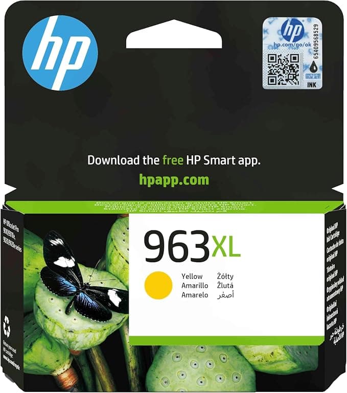 HP 963XL High Yield Yellow Original Ink Cartridge