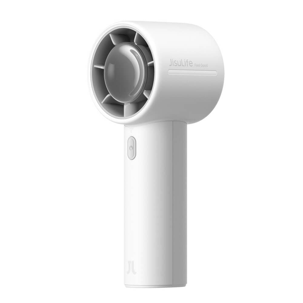 Преносим мини вентилатор с презареждаема батерия - JisuLife Handheld 10 Portable Fan (бял)