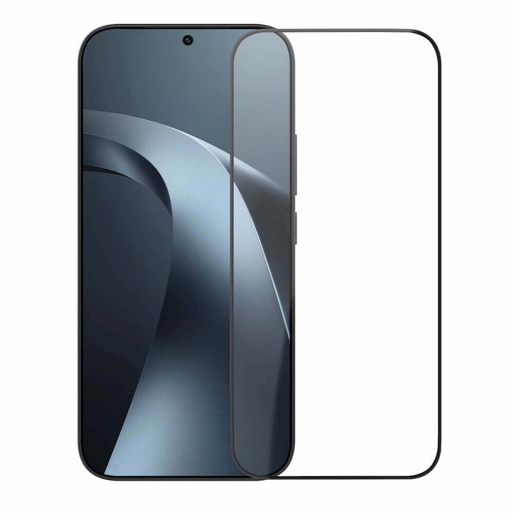 Калено стъклено защитно покритие за дисплея на Xiaomi 17T - Nillkin 2.5D CP+ PRO Full Coverage Tempered Glass (черен-прозрачен)