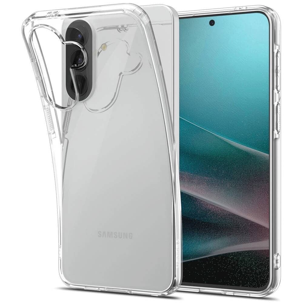 Тънък силиконов (TPU) калъф за Samsung Galaxy A5 (2026) - Spigen Liquid Crystal Case (прозрачен)