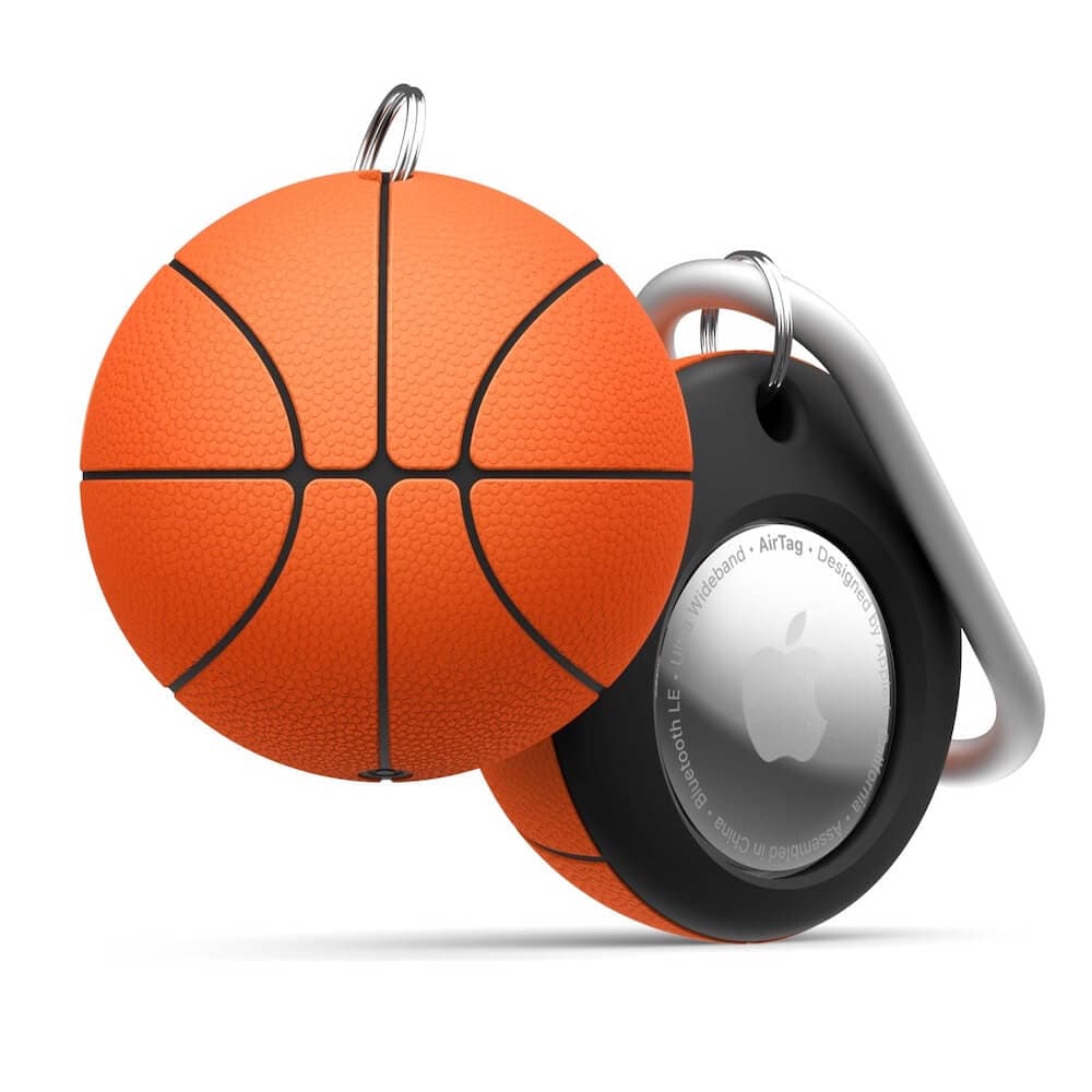 Силиконов ключодържател за Apple AirTag - Elago AirTag Ball Series Basketball Case