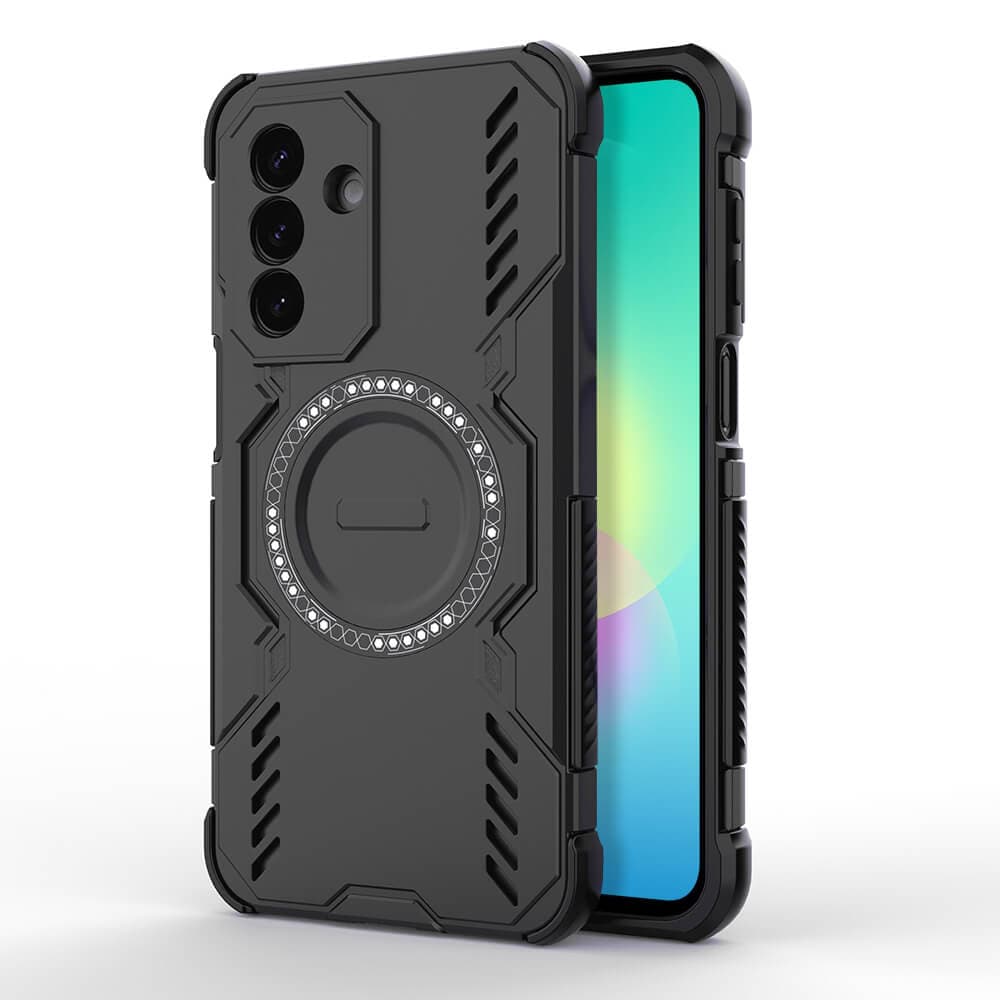 Хибриден удароустойчив кейс с MagSafe за Samsung Galaxy A27 5G - Techsuit ArmorMag Case (черен)