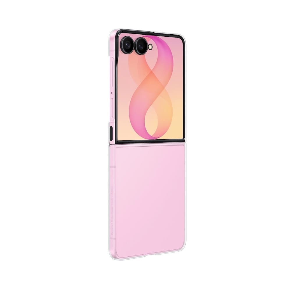 Оригинален поликарбонатов кейс за Samsung Galaxy Z Flip8 - Samsung Clear Cover Case EF-QF776CTE (прозрачен)
