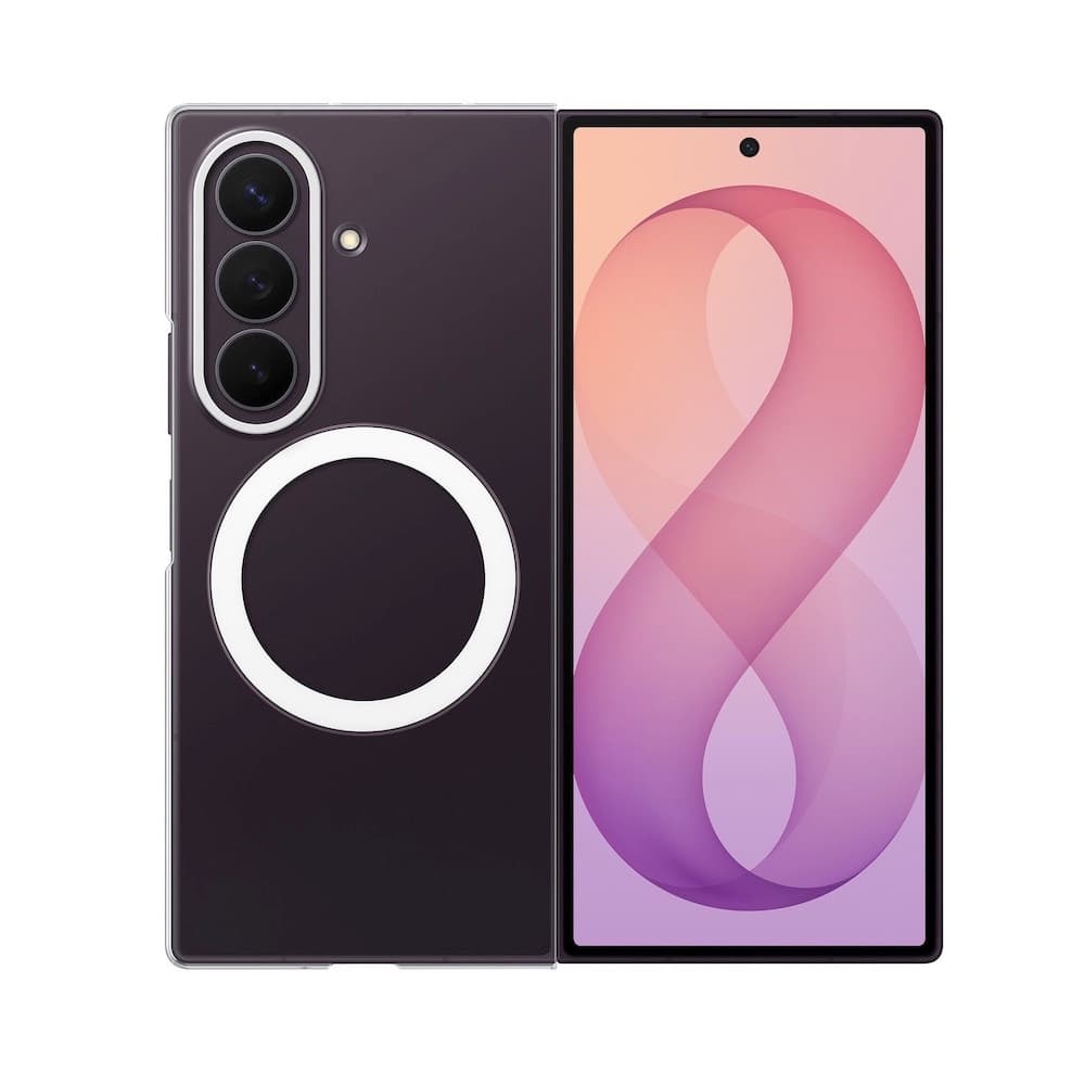 Оригинален поликарбонатов кейс с MagSafe поддръжка за Samsung Galaxy Z Fold8 Ultra - Samsung Clear Magnet Cover Case EF-CF976CTE (прозрачен)