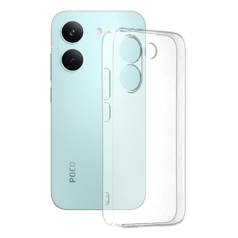 Силиконов (TPU) калъф за Xiaomi Poco X8 Pro - Techsuit Clear Silicone Case (прозрачен)
