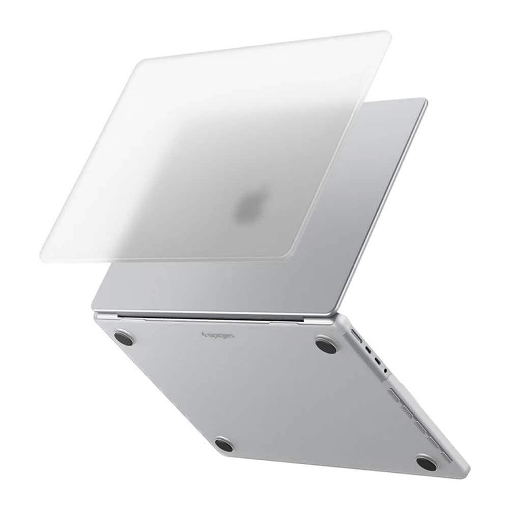 Предпазен поликарбонатов кейс за Macbook Pro 16 (2021-2026) - Spigen Airskin Hardshell Case (прозразен-мат)