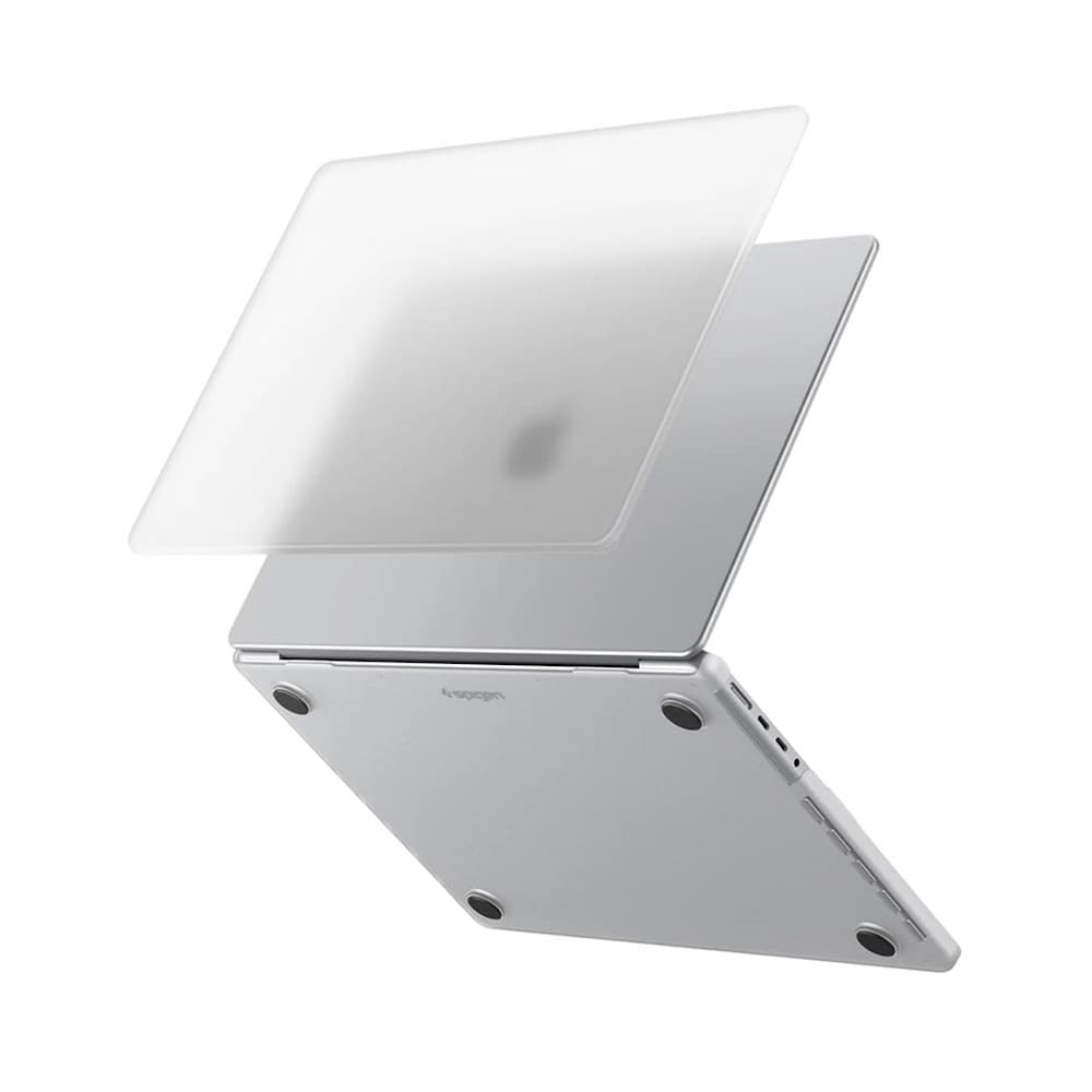 Предпазен поликарбонатов кейс за Macbook Pro 14 (2021-2026) - Spigen Airskin Hardshell Case (прозрачен-мат)