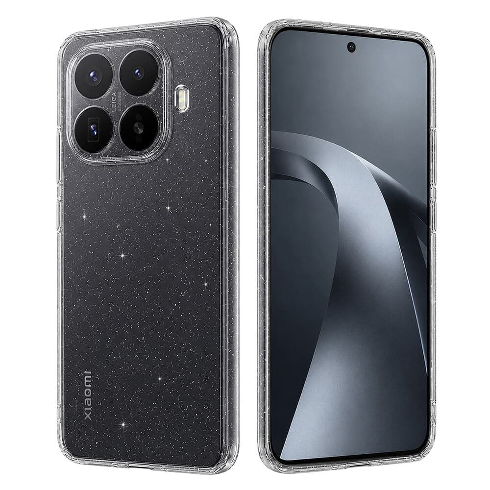 Силиконов (TPU) калъф за Xiaomi 17T Pro - Techsuit SparkleSkin Silicone Case (прозрачен)