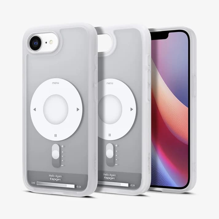 Хибриден кейс с висока степен на защита с MagSafe за iPhone 16E, iPhone 17E - Spigen Ultra Hybrid MagSafe Case (бял)