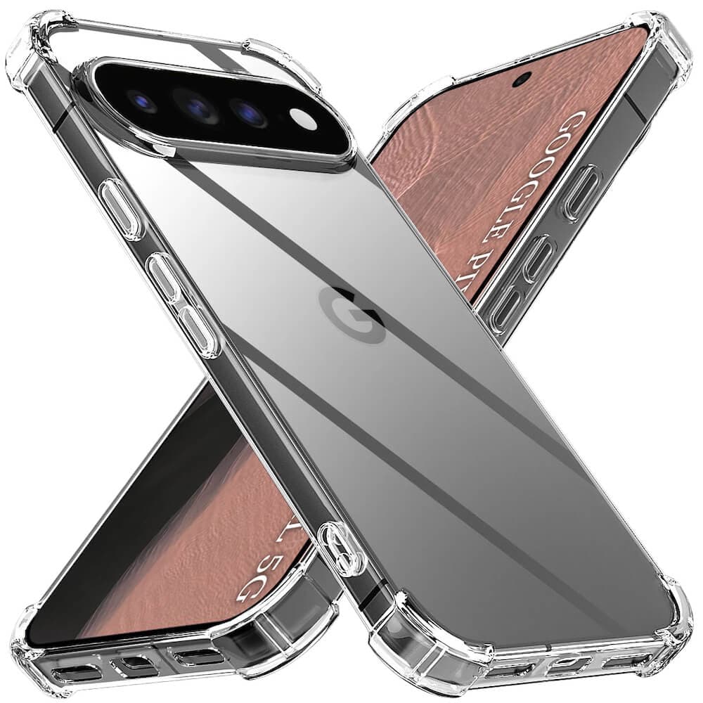 Удароустойчив силиконов (TPU) калъф за Google Pixel 11 Pro XL - Techsuit Shockproof Clear Silicone Case (прозрачен)
