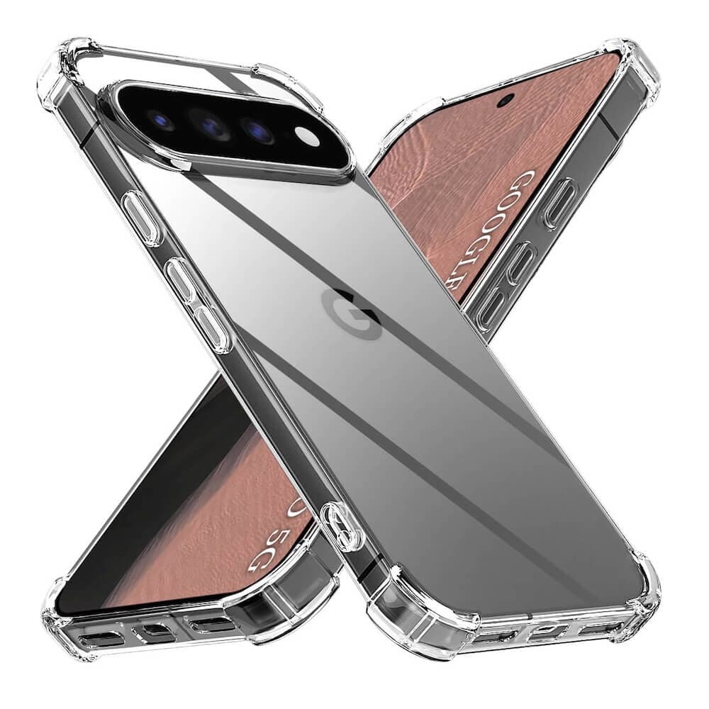 Удароустойчив силиконов (TPU) калъф за Google Pixel 11 Pro - Techsuit Shockproof Clear Silicone Case (прозрачен)