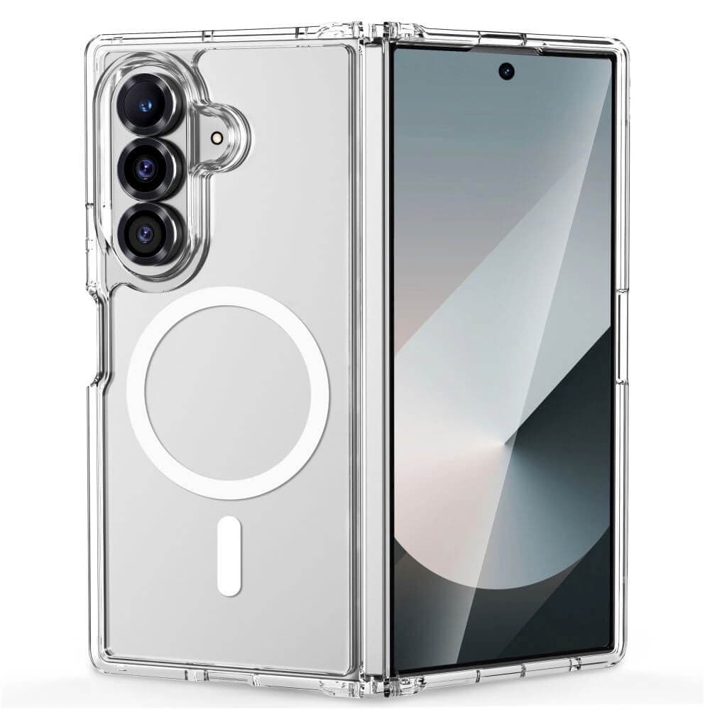 Хибриден удароустойчив кейс за Samsung Galaxy Z Fold8 Ultra - Tech-Protect Flexair Hybrid MagSafe Case (прозрачен)
