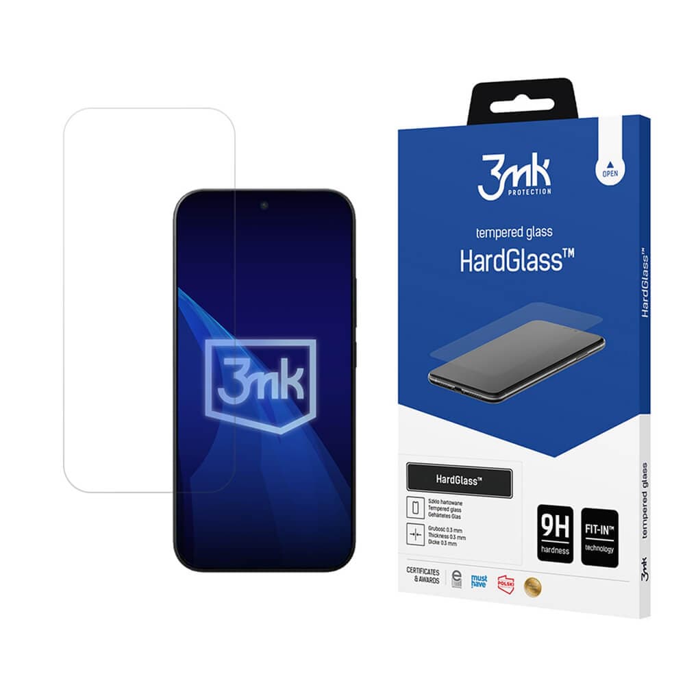 Калено стъклено защитно покритие за дисплея на Xiaomi 17 - 3MK HardGlass Tempered Glass 2.5D (прозрачен)