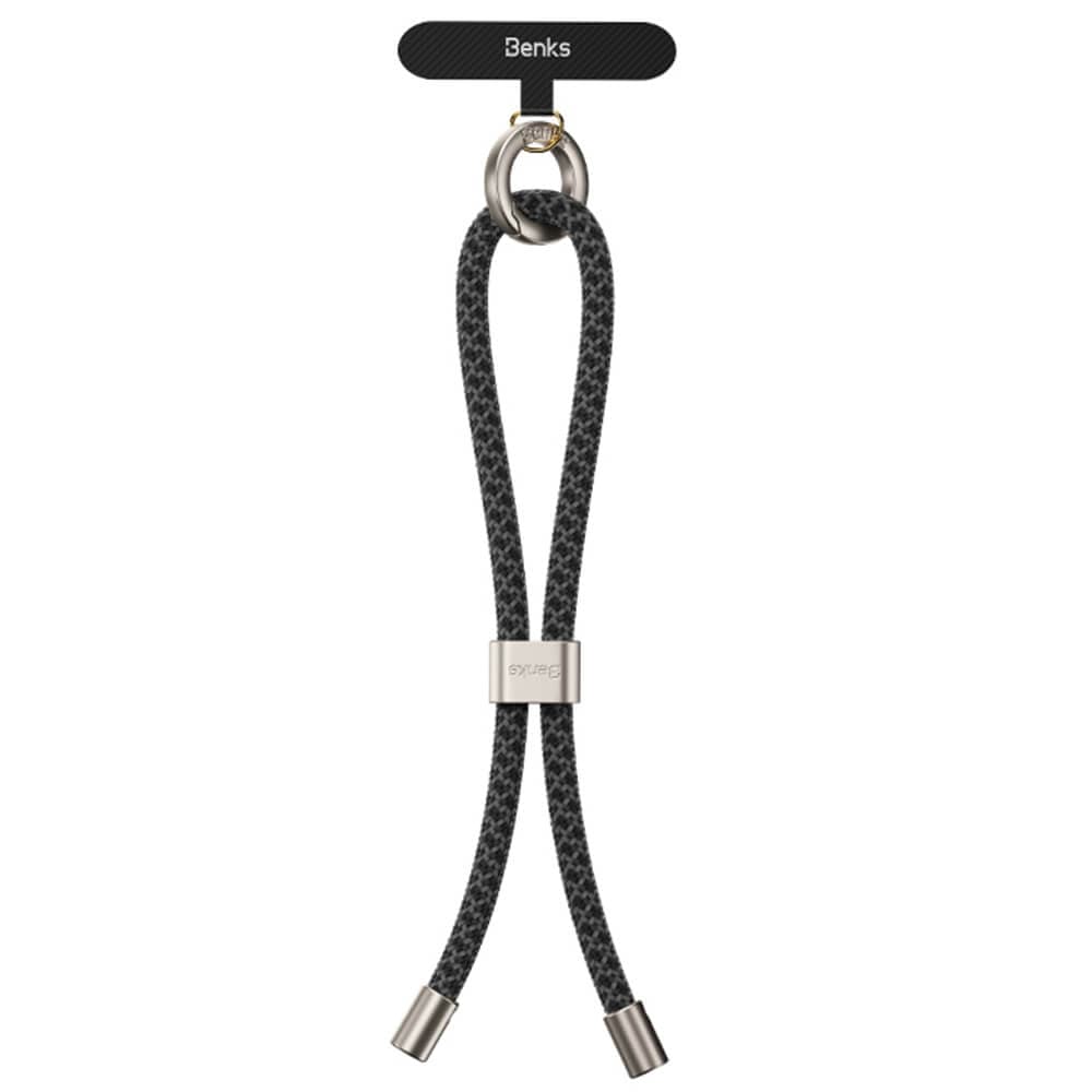 Универсална връзка за ръка за смартфони - Benks GS02 Universal Armor Wrist Strap (черен)