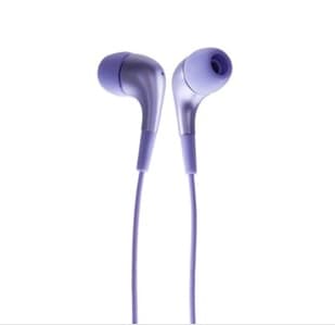 Слушалки за мобилни телефони с 3.5 мм аудио жак - Griffin TuneBuds (лилави)
