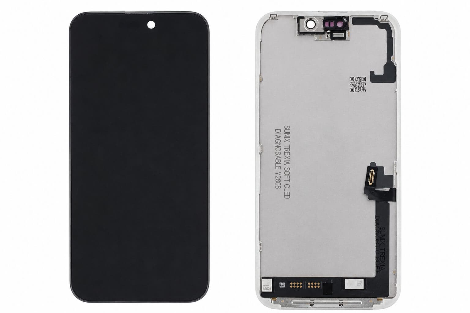 Резервен дисплей за iPhone 17 - Sunix Trexia Soft-OLED Diagnosable for iPhone 17 (120Hz)