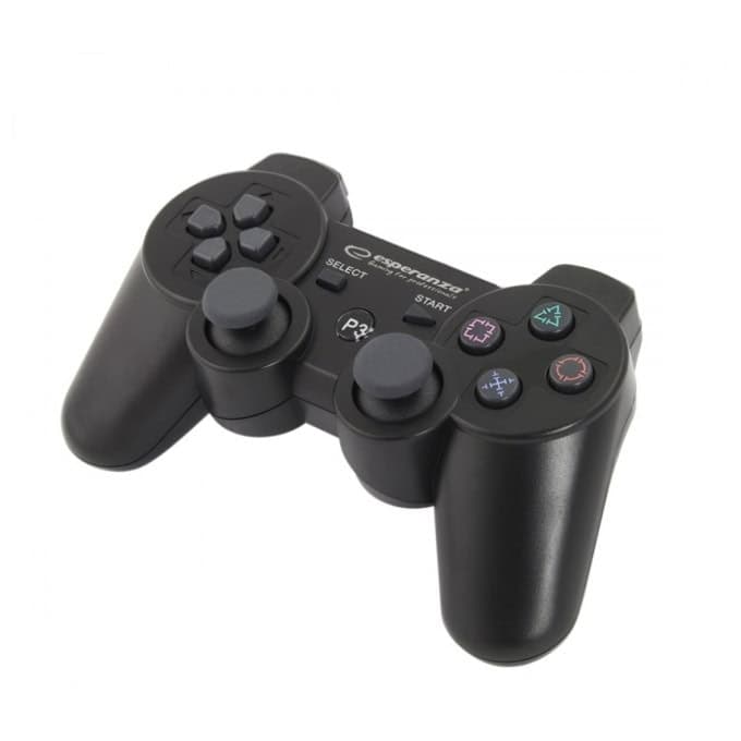 Геймпад Esperanza EGG109K, безжичен, Bluetooth, за PS3, черен