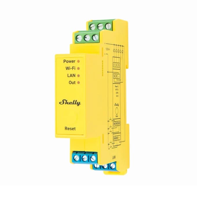 SHELLY Pro RGBWW PM LAN WLAN LED Strip Controller