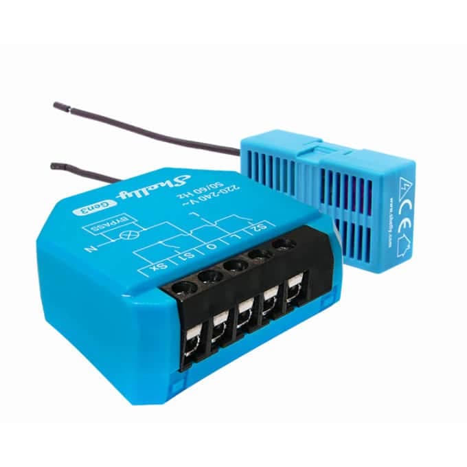 SHELLY 1L Gen3 WLAN No-Neutral 1-Channel Smart Relay