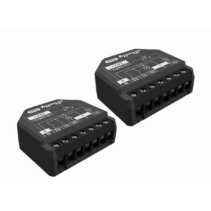 SHELLY 2PM Gen3 WLAN 2-Channel Shutter Control PM Switch