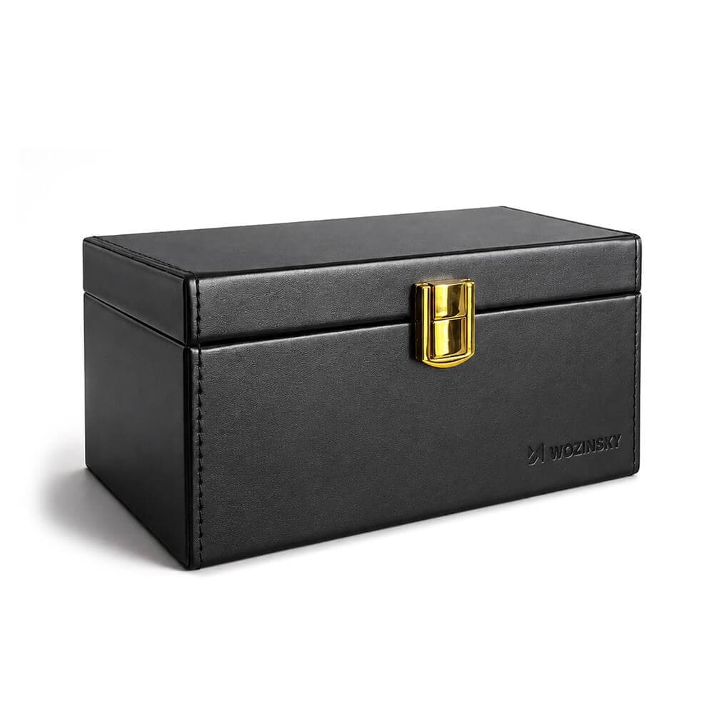 Висококачествена кутия за блокиране на сигнали и RFID защита - Wozinsky WPB-R19 RFID Signal Blocking Box (черен)