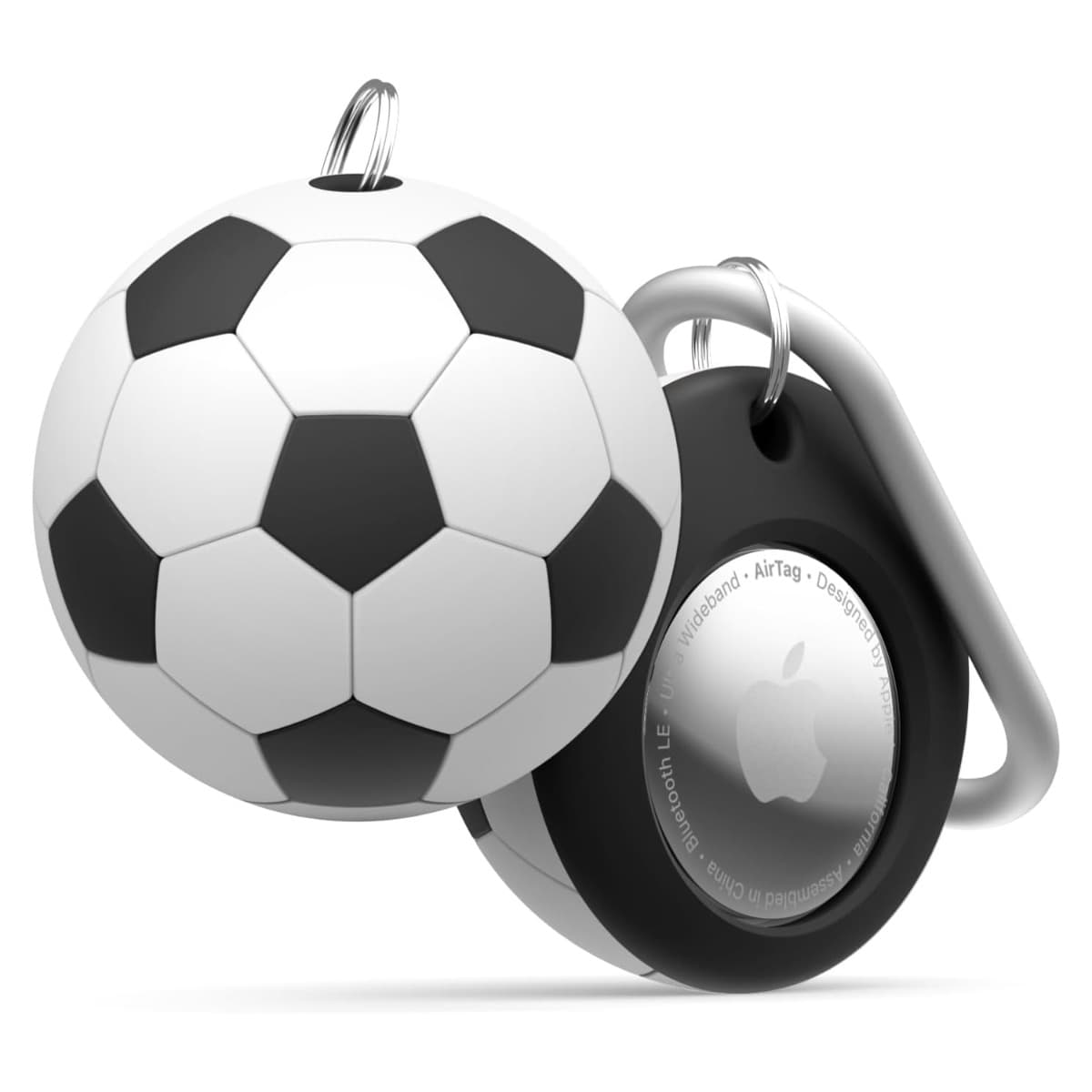 Силиконов ключодържател за Apple AirTag - Elago AirTag Ball Series Soccer Case