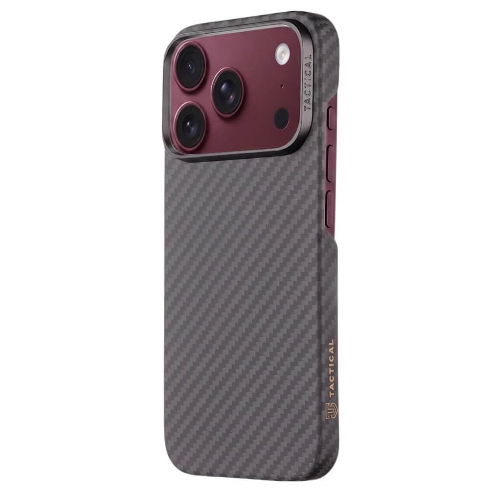 Кевларен кейс с MagSafe за iPhone 18 Pro Max, iPhone 17 Pro Max - Tactical MagForce Aramid Case (черен)