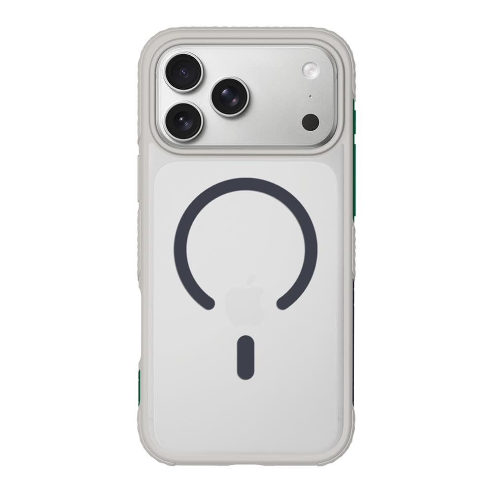 Хибриден удароустойчив кейс с MagSafe за iPhone 18 Pro Max, iPhone 17 Pro Max - Prodigee Jogger M Case (сив)