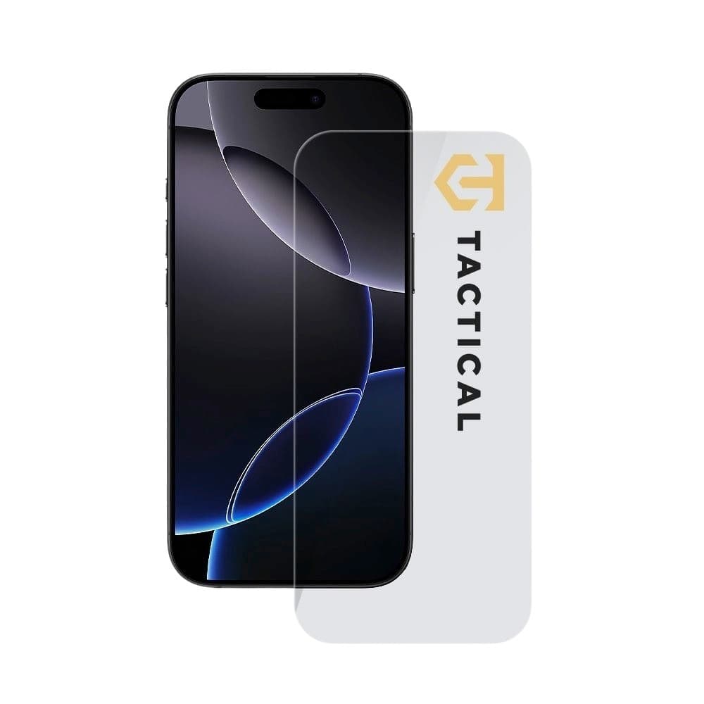 Калено стъклено защитно покритие (0.33 мм) за дисплея на iPhone 18 Pro, iPhone 17 Pro - Tactical Glass Shield 2.5D (прозрачен)