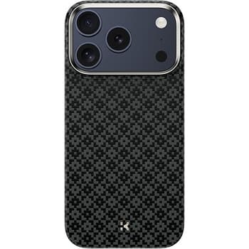 Кевларен кейс с MagSafe за iPhone 18 Pro Max, iPhone 17 Pro Max - Benks ArmorGrid ArmorAir Magnetic Kevlar Metal Frame Case 600D (black)