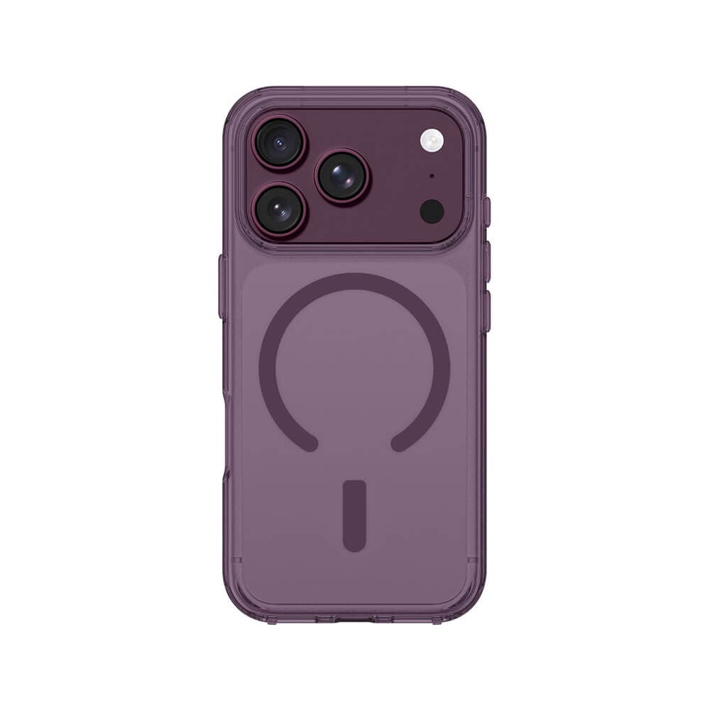 Хибриден кейс с висока степен на защита с MagSafe за iPhone 18 Pro, iPhone 17 Pro - AmazingThing Minimal Mag Hybrid MagSafe Case (лилав)
