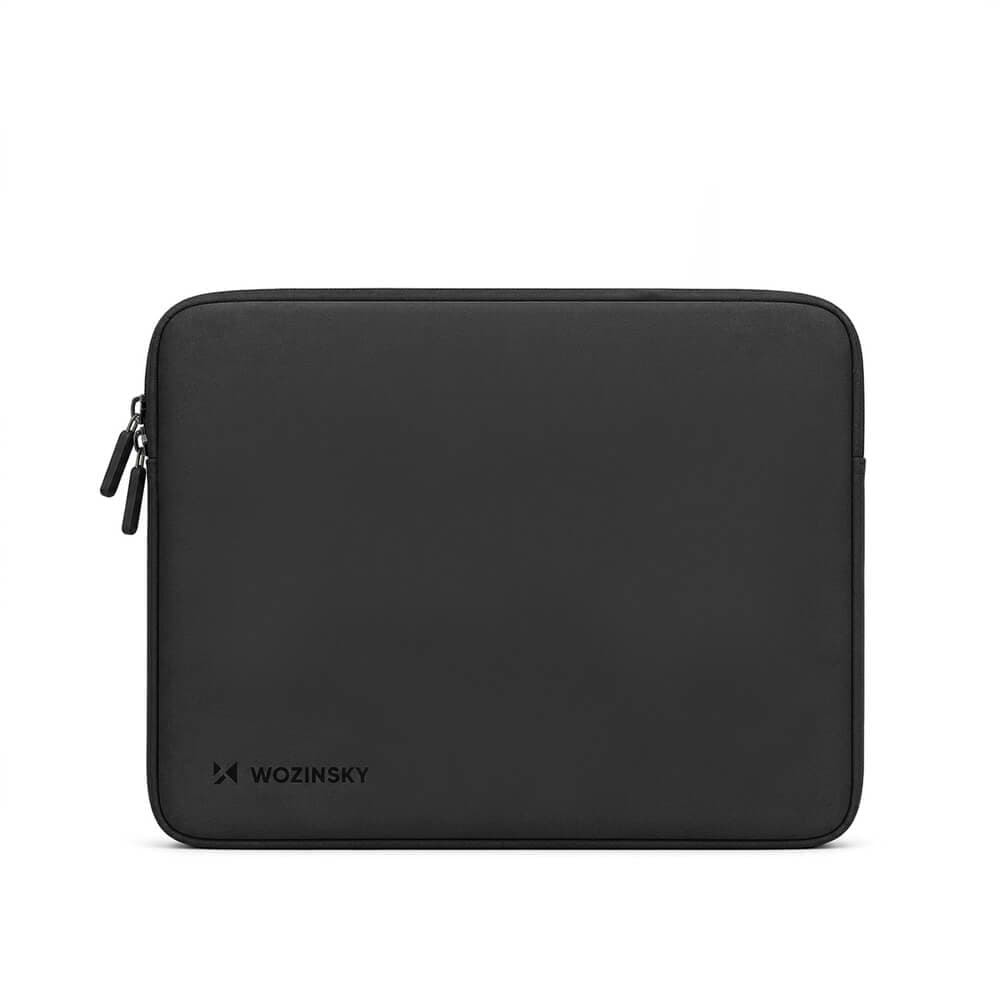 Качествен неопренов калъф с цип за MacBook Air 13, MacBook Pro 13, MacBook Pro 14 и лаптопи до 14 инча - Wozinsky WNL-13B Neoprene Laptop Sleeve 13-14" (черен)
