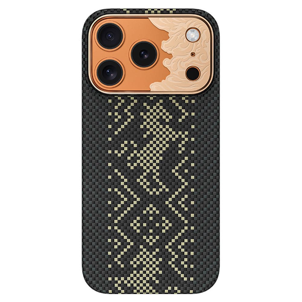 Кевларен кейс с MagSafe за iPhone 18 Pro Max, iPhone 17 Pro Max- Benks Armor Air Knight Kevlar Metal Frame Case (black)