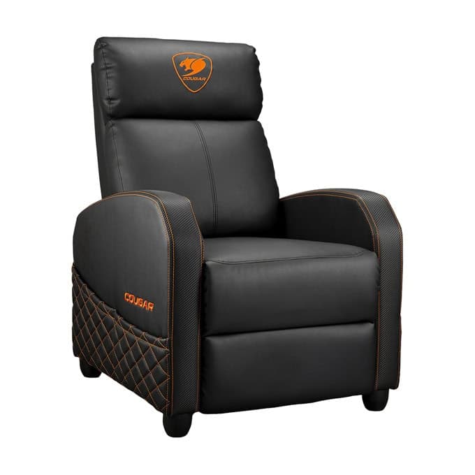 Геймърско кресло Cougar Gaming Ranger Elite, до 135kg, дишаща материя, черно