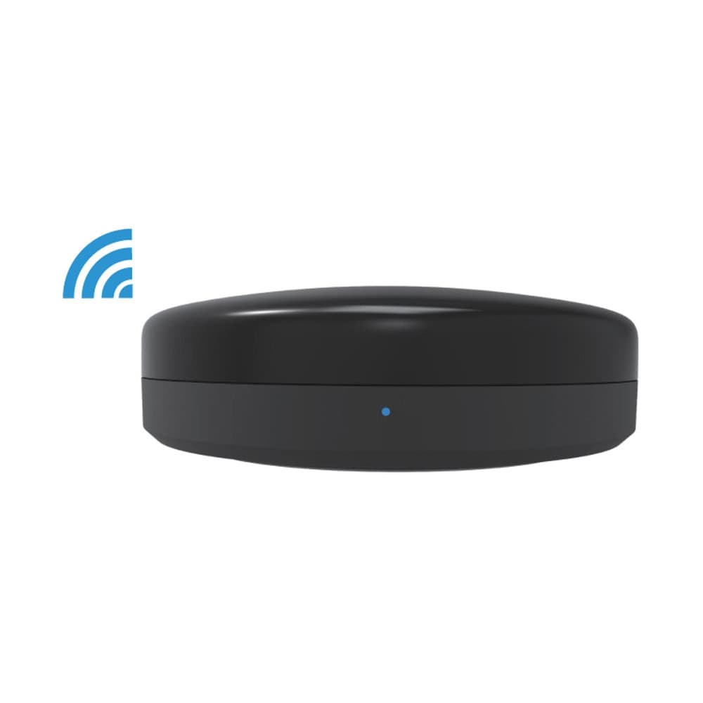 Смарт дистанционно Xmart IR-R6, съвместимост с iOS/Android, Wi-Fi, до 10m IR обхват, черно