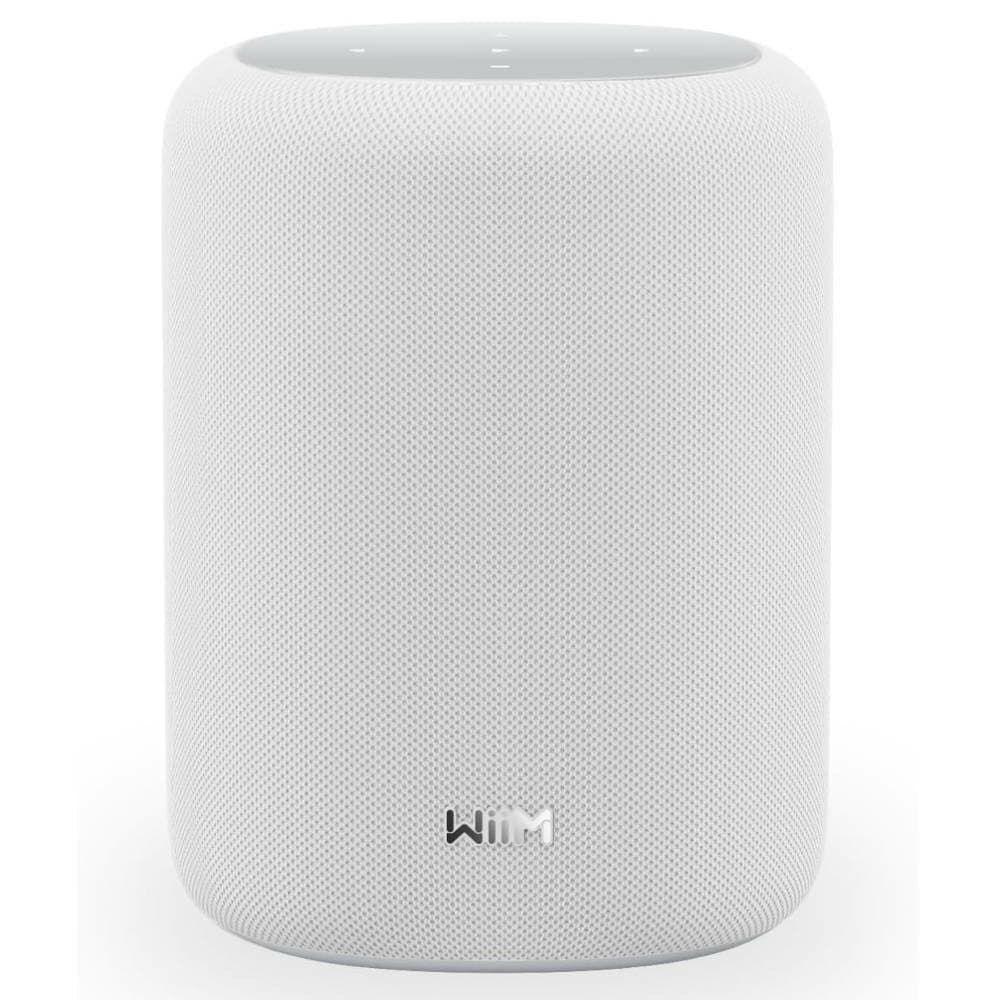 Смарт колонка WiiM Sound Lite, микрофон, управление с гласов асистент, Wi-Fi, Bluetooth, бяла