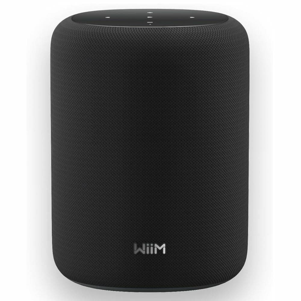 Смарт колонка WiiM Sound Lite, микрофон, управление с гласов асистент, Wi-Fi, Bluetooth, черна