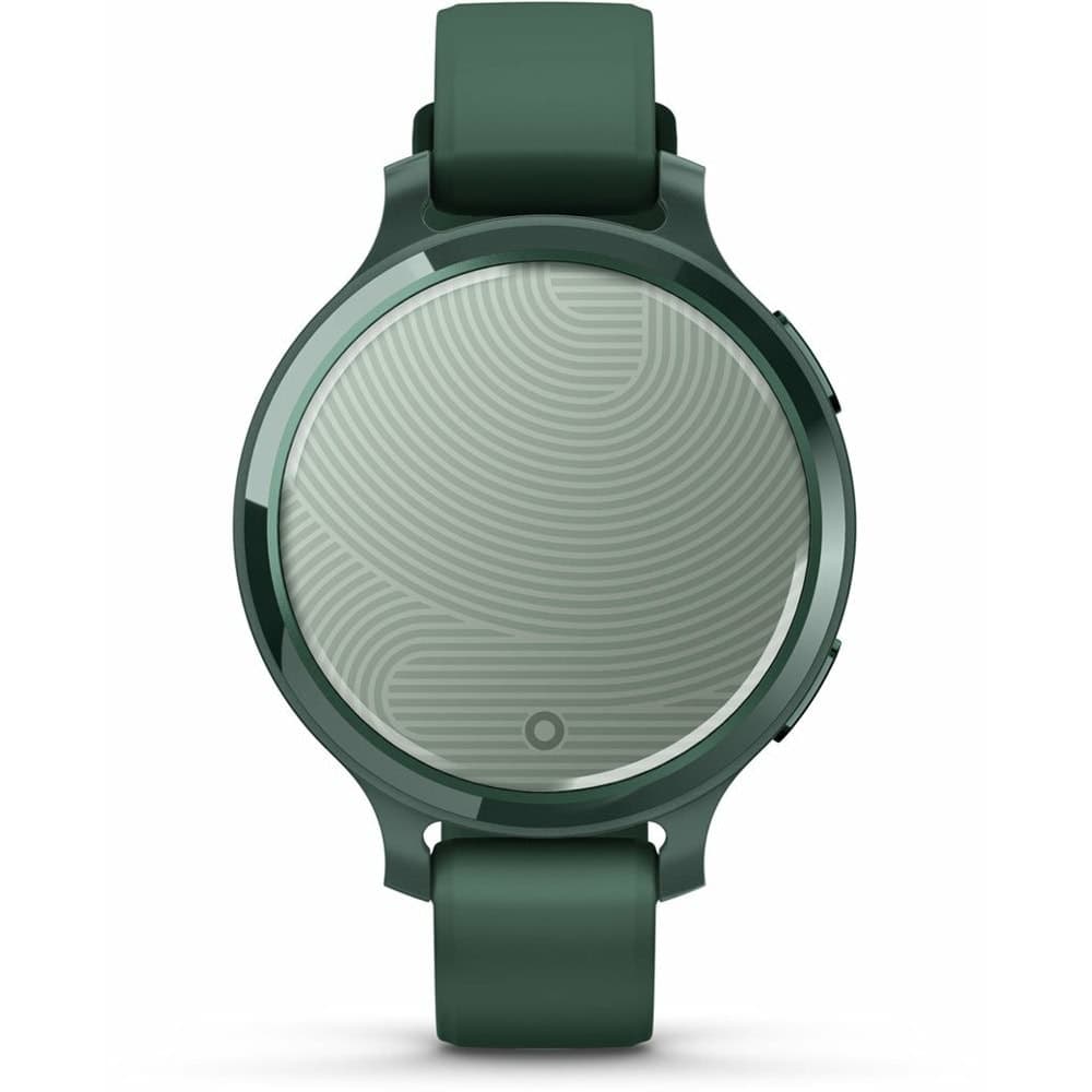 Смарт часовник Garmin Lily 2 Active Jasper Green, 1" x 0.84" (2.54cm x 2.13cm) монохромен дисплей, Bluetooth, следене на сърдечна честота, пулсомер, мониторинг на съня, 5ATM, до 9 дни време на работа, зелен