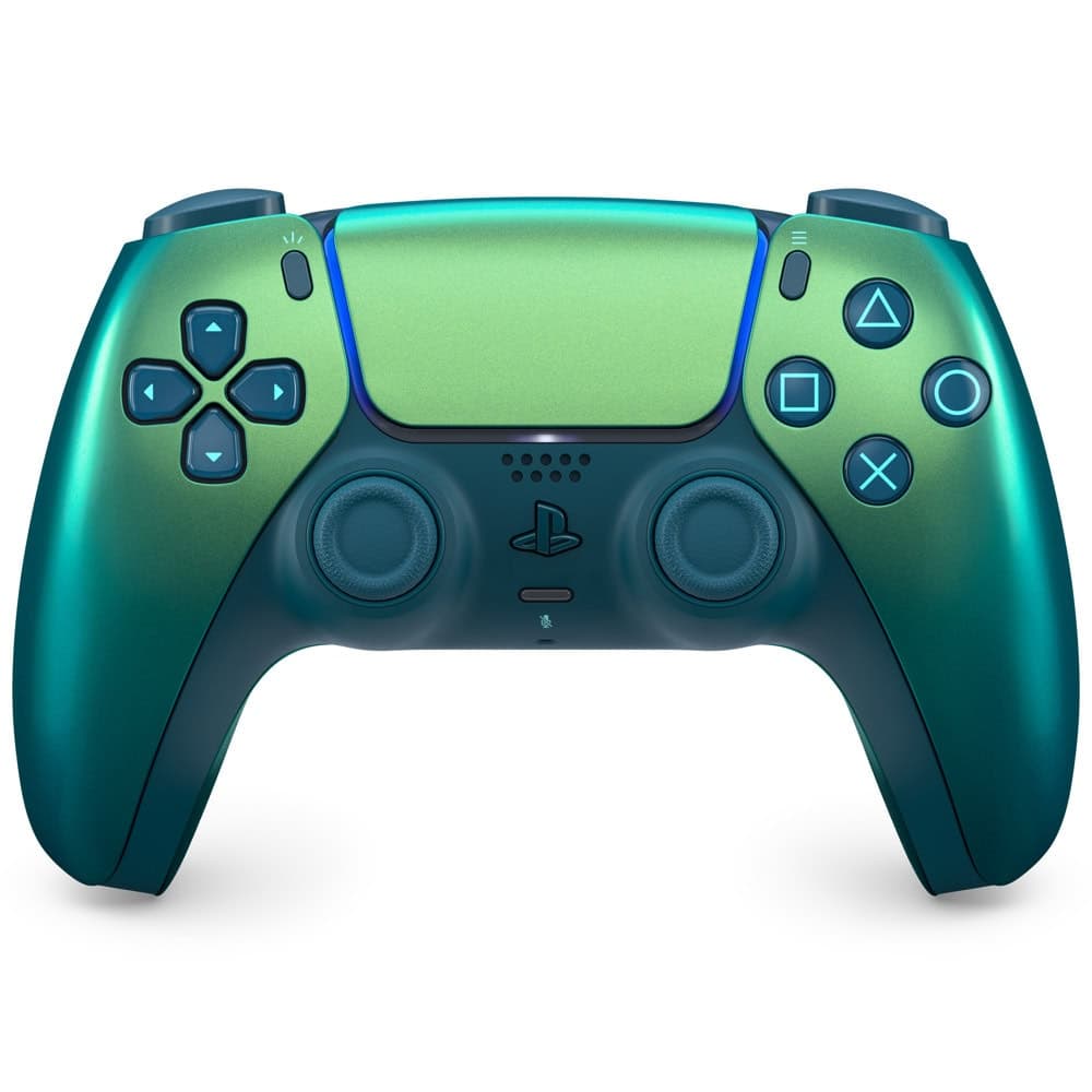 Геймпад Sony PlayStation DualSense (Chroma Teal), за PlayStation 5, Wireless, синьозелен
