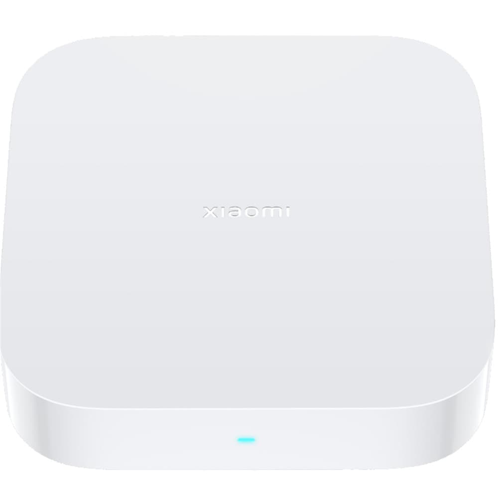 Смарт управляващ модул Xiaomi Mi Smart Home Hub 2, WiFi, Bluetooth, ZigBee, LAN, съвместим с Android 4.0/IOS7.0, бял