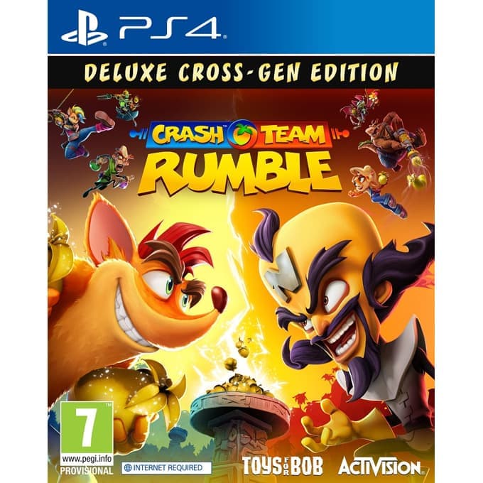 Игра за конзола Crash Team Rumble - Deluxe Edition, за PS4
