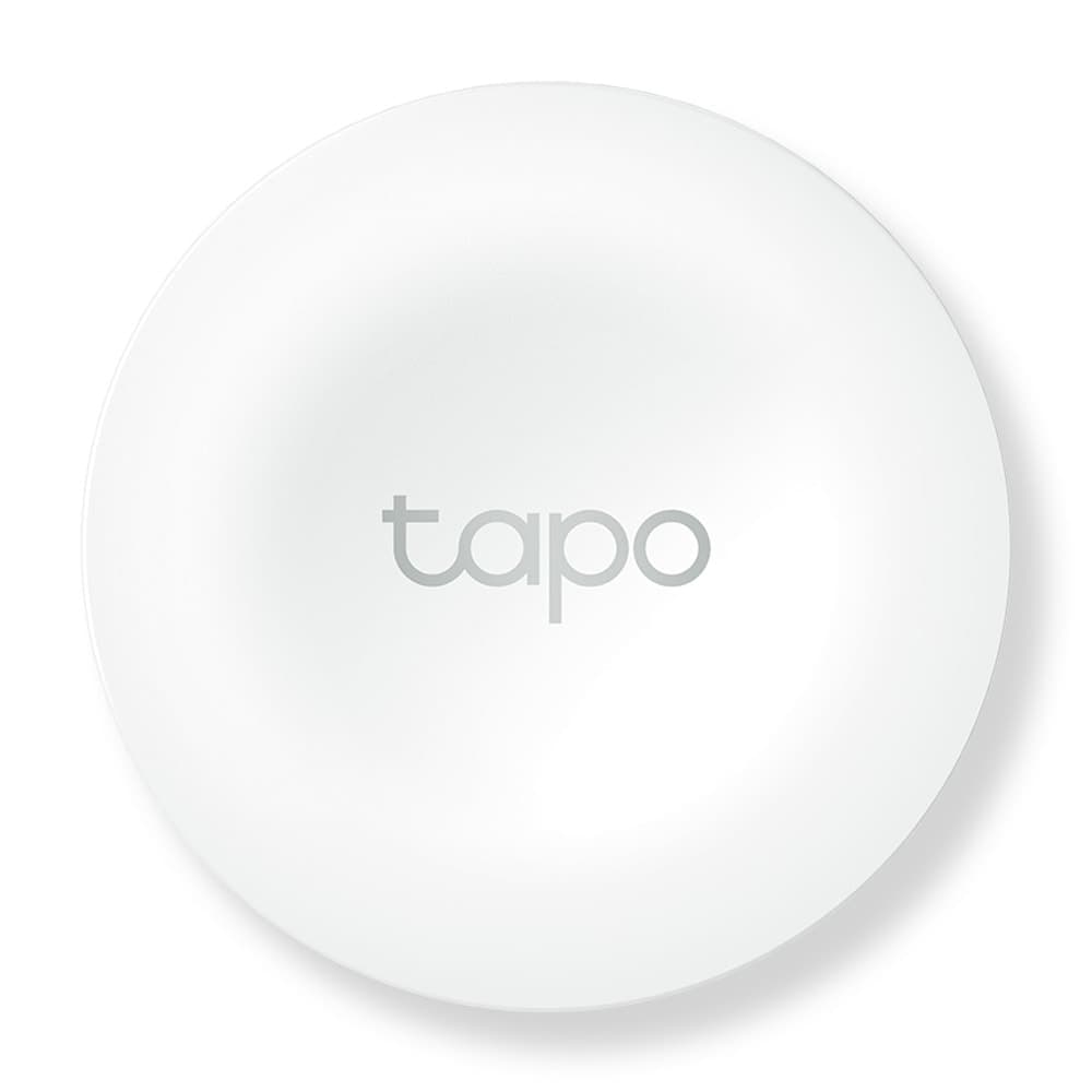 Смарт превключвател TP-Link Tapo S200B, универсален монтаж, включване/изключване на осветление, димер, Wi-Fi, работи с батерия 1x CR2032, бял