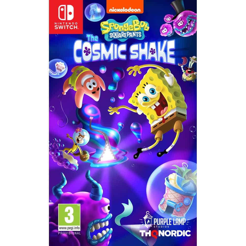 Игра за конзола SpongeBob SquarePants: The Cosmic Shake, за Nintendo Switch