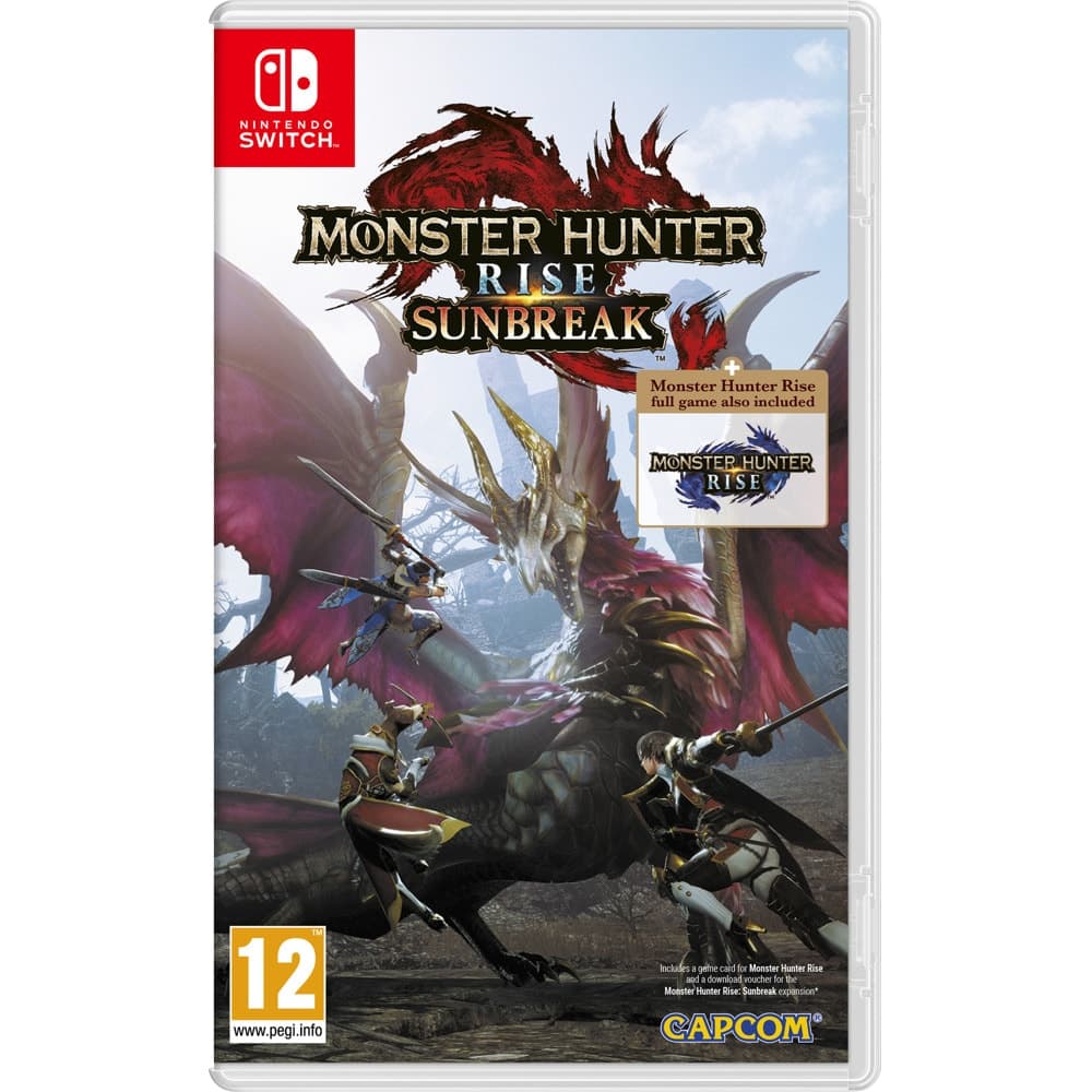 Игра за конзола Monster Hunter Rise + Sunbreak Expansion, за Nintendo Switch
