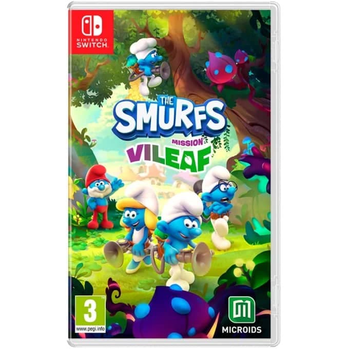 Игра за конзола The Smurfs: Mission Vileaf, за Nintendo Switch