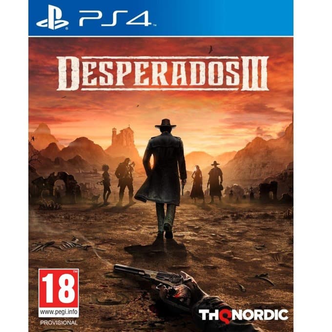 Игра за конзола Desperados III, за PS4